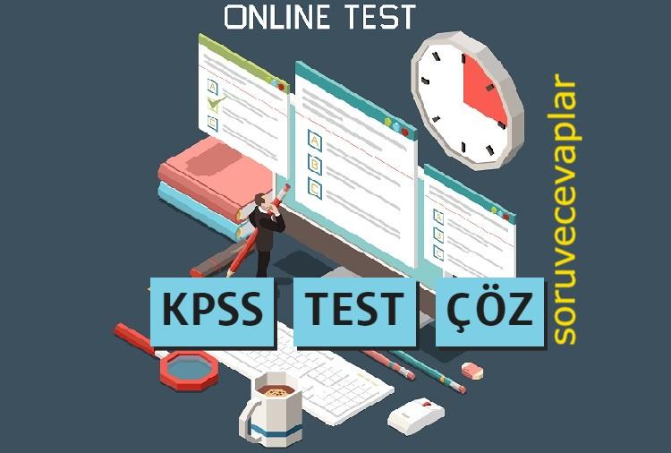 KPSS Türkçe Test Çöz