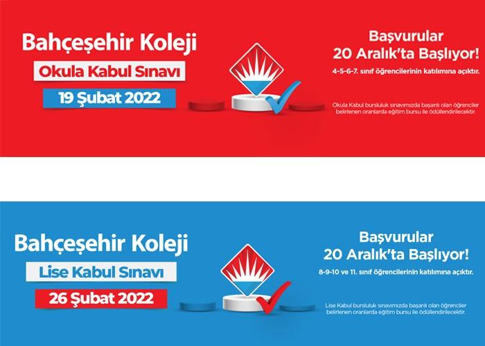 Bahçeşehir Koleji Bursluluk Ve Kabul Sınavı 2022 Başvuru Tarihleri