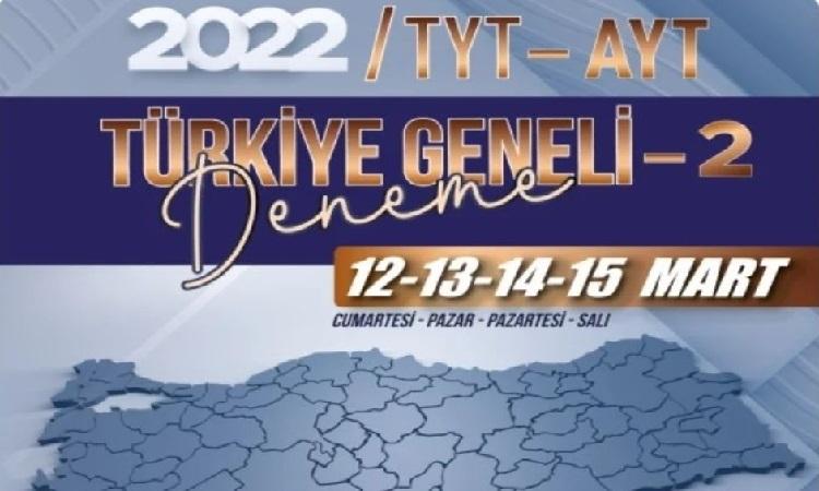 İşler Türkiye Geneli 2.Deneme 2022 Mart (TYT-AYT) Cevapları