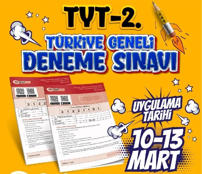Karaağaç Yayınları Türkiye Geneli TYT Deneme Sınavı 2022