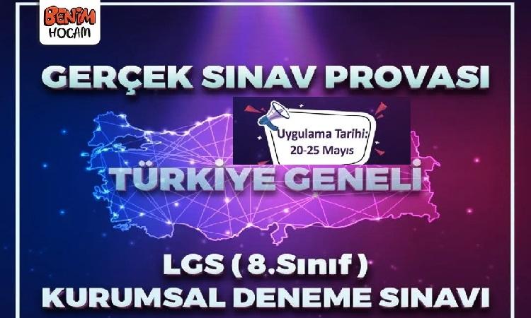 Benim Hocam 8.Sınıf Türkiye Geneli LGS Deneme Sınavı 2022