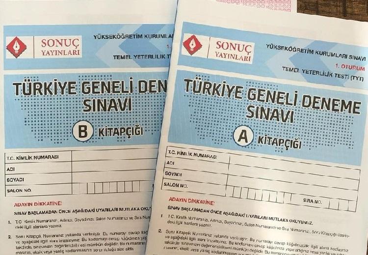 Sonuç Yayınları Türkiye Geneli TYT-AYT Deneme Sınavı 2023